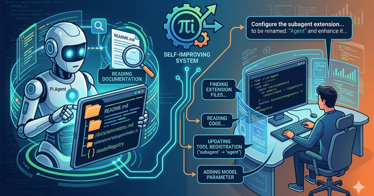 Pi Coding Agent: A Self-Documenting, Extensible AI Partner